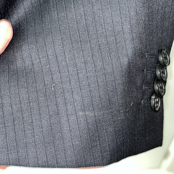 Simon Carter Sports Jacket size 46R, 2 Button Closure, 3” Peak Lapels, Like New - Picture 7 of 17